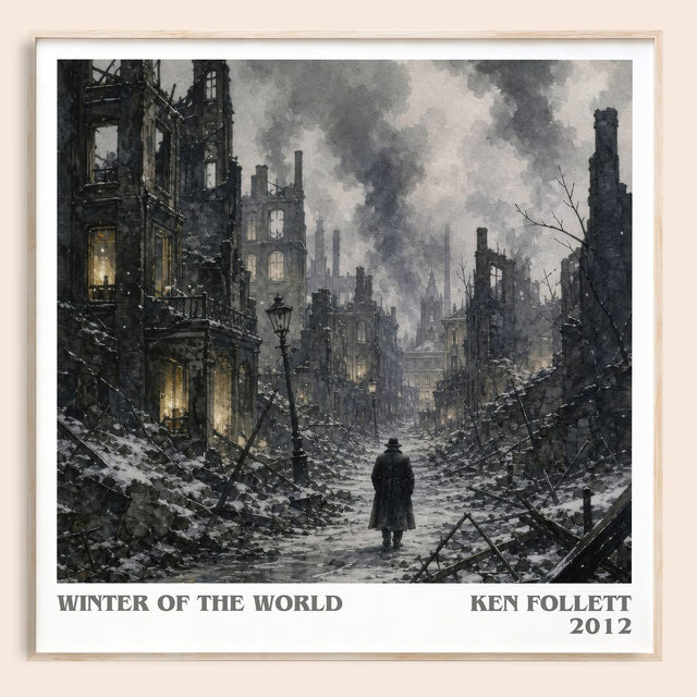 Winter Of The World Literary Art Print by Ken Follett