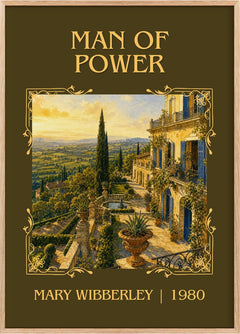 Man of power Classic Book Art Print by Mary Wibberley