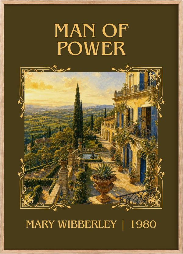 Man of power Classic Book Art Print by Mary Wibberley