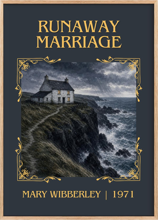Runaway marriage Classic Book Art Print by Mary Wibberley