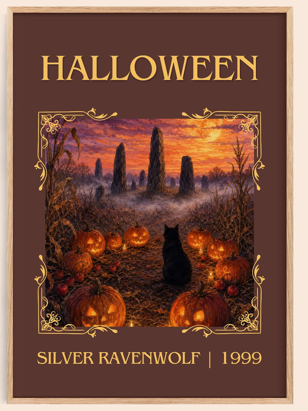 Halloween Classic Book Art Print by Silver Ravenwolf – book poster