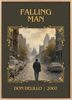 Falling Man Classic Book Art Print by Don DeLillo
