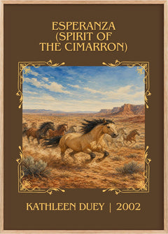 Esperanza (Spirit of the Cimarron) Classic Book Art Print by K. Duey