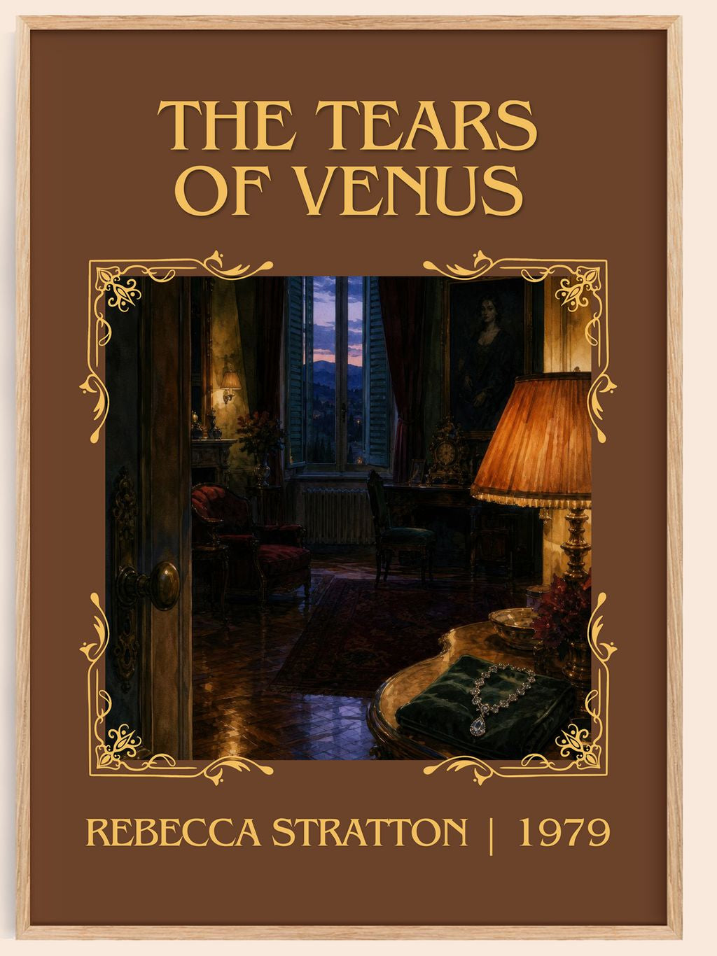 The Tears of Venus Classic Book Art Print by Rebecca Stratton – book poster