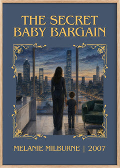 The Secret Baby Bargain Classic Book Art Print by Melanie Milburne