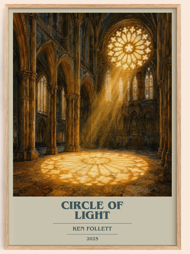Circle Of Light Book Cover Poster by Ken Follett