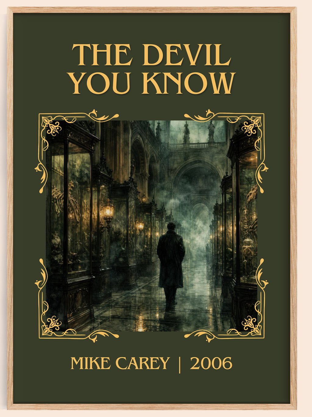 The Devil You Know Classic Book Art Print by Mike Carey – book poster