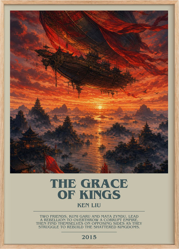 The Grace Of Kings Bookish Wall Art by Ken Liu