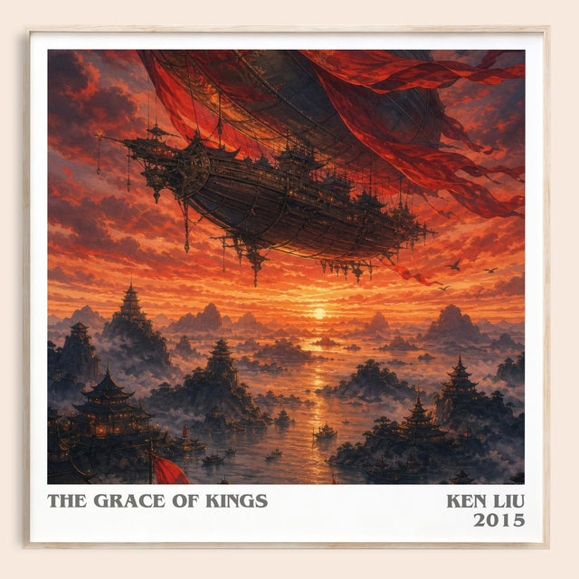 The Grace Of Kings Literary Art Print by Ken Liu