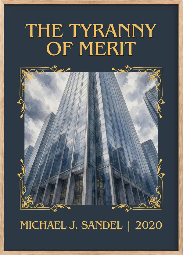 The Tyranny of Merit Classic Book Art Print by Michael J. Sandel