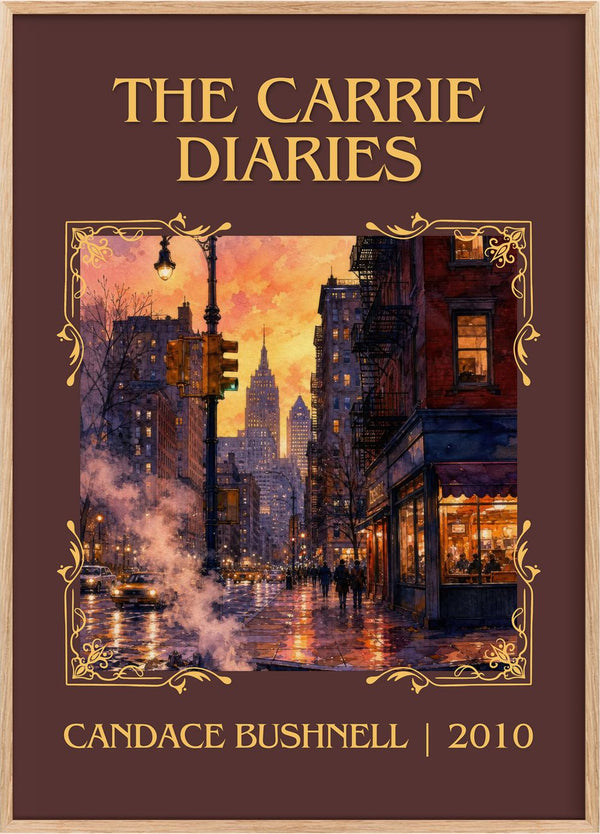 The Carrie diaries Classic Book Art Print by Candace Bushnell