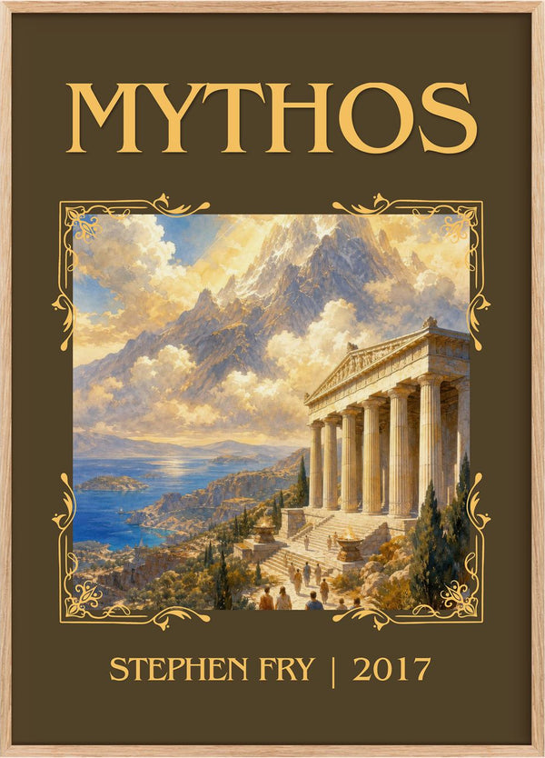 Mythos Classic Book Art Print by Stephen Fry
