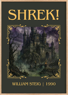 Shrek! Classic Book Art Print by William Steig