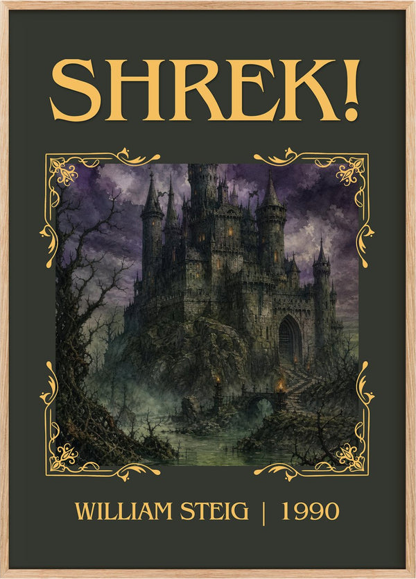 Shrek! Classic Book Art Print by William Steig
