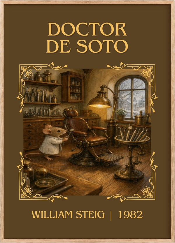 Doctor De Soto Classic Book Art Print by William Steig