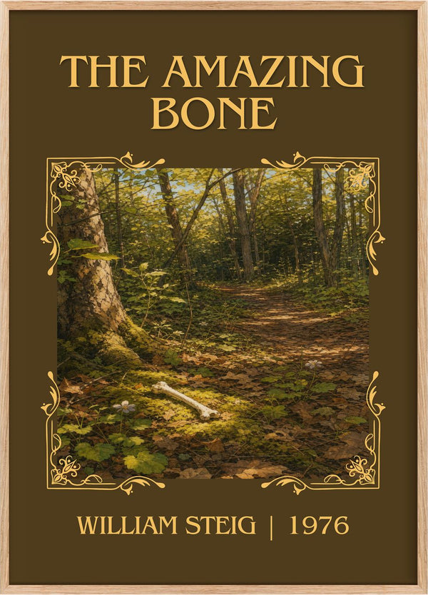 The amazing bone Classic Book Art Print by William Steig