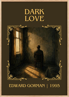 Dark Love Classic Book Art Print by Edward Gorman