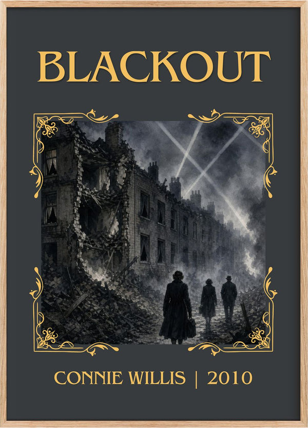 Blackout Classic Book Art Print by Connie Willis