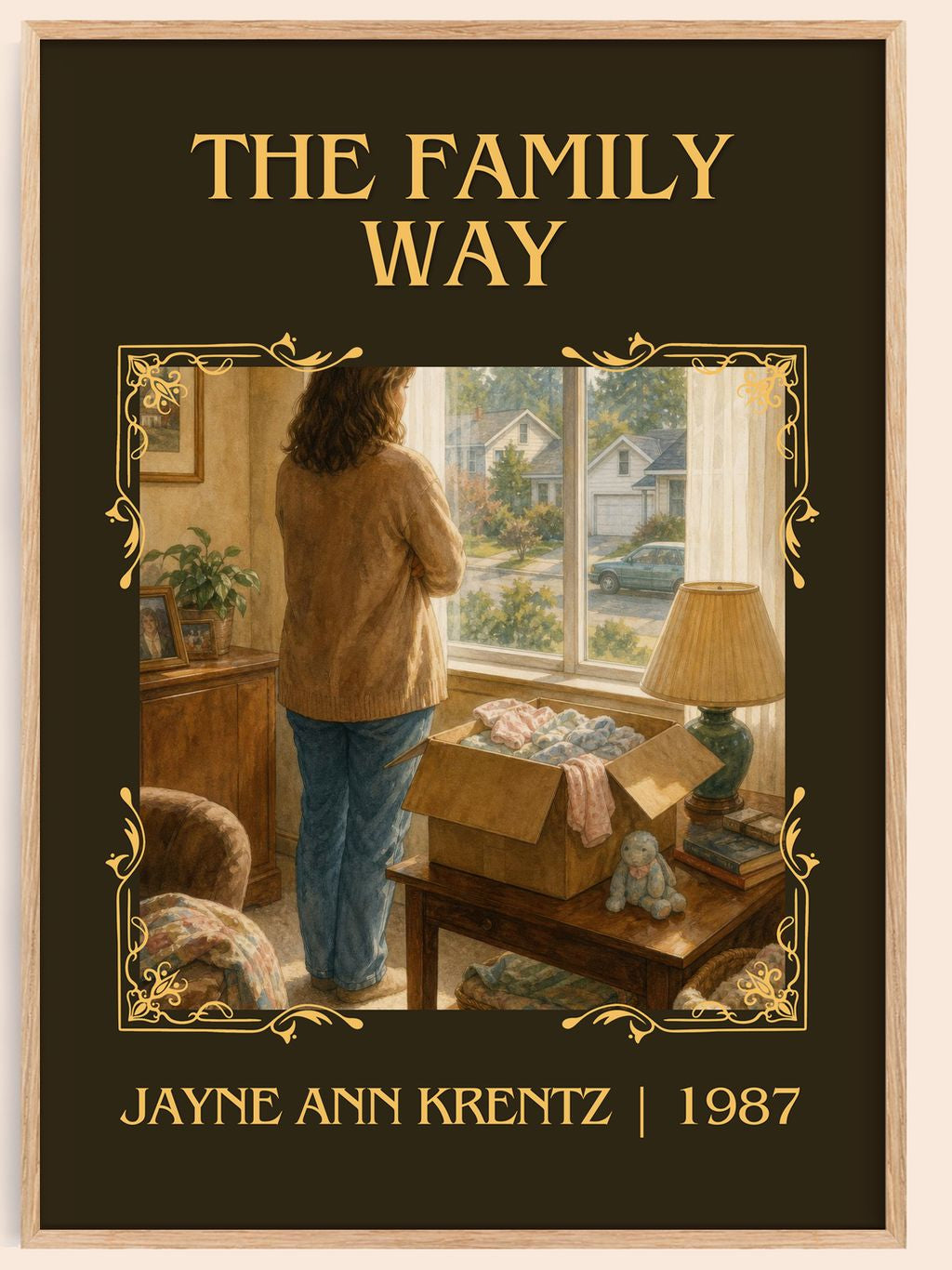 The Family Way Classic Book Art Print by Jayne Ann Krentz – book poster