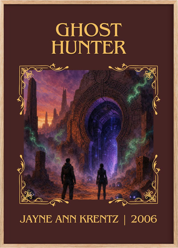 Ghost Hunter Classic Book Art Print by Jayne Ann Krentz