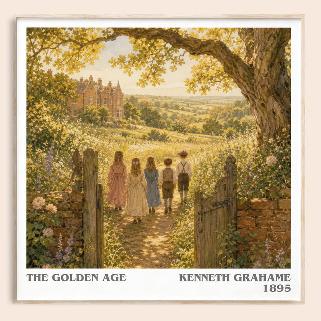 The Golden Age Literary Art Print by Kenneth Grahame