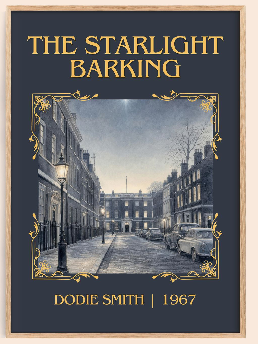 The starlight barking Classic Book Art Print by Dodie Smith – book poster
