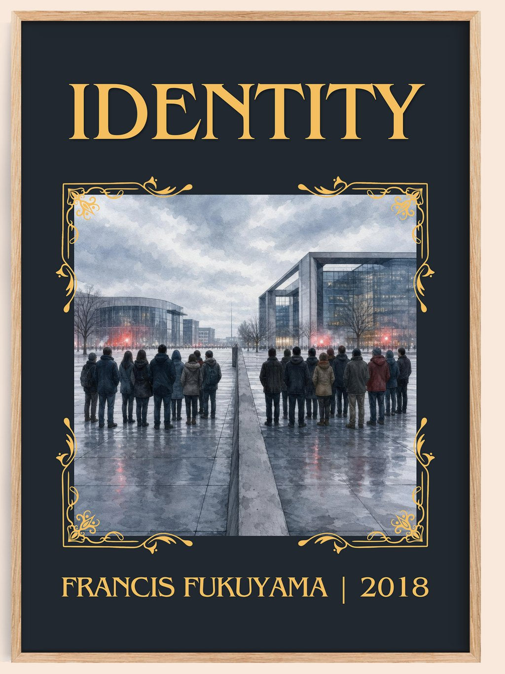 Identity Classic Book Art Print by Francis Fukuyama – book poster
