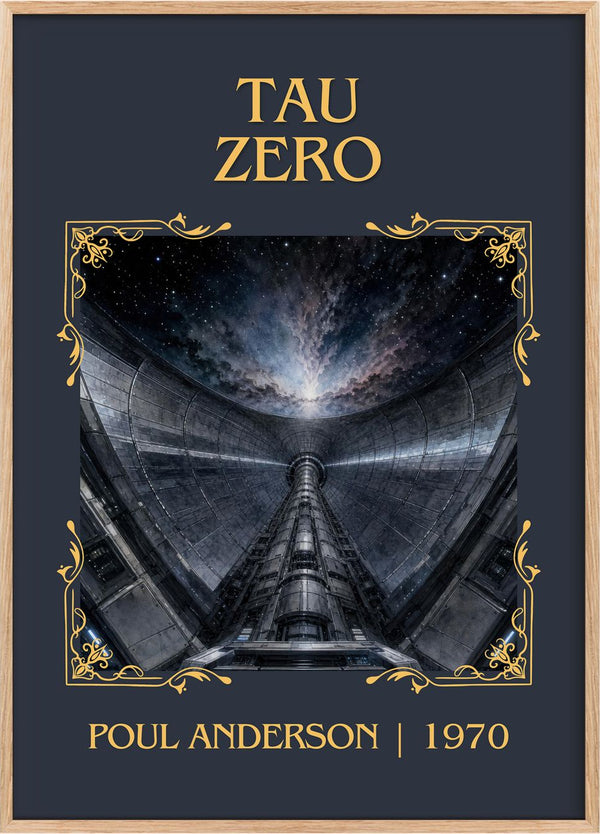 Tau Zero Classic Book Art Print by Poul Anderson
