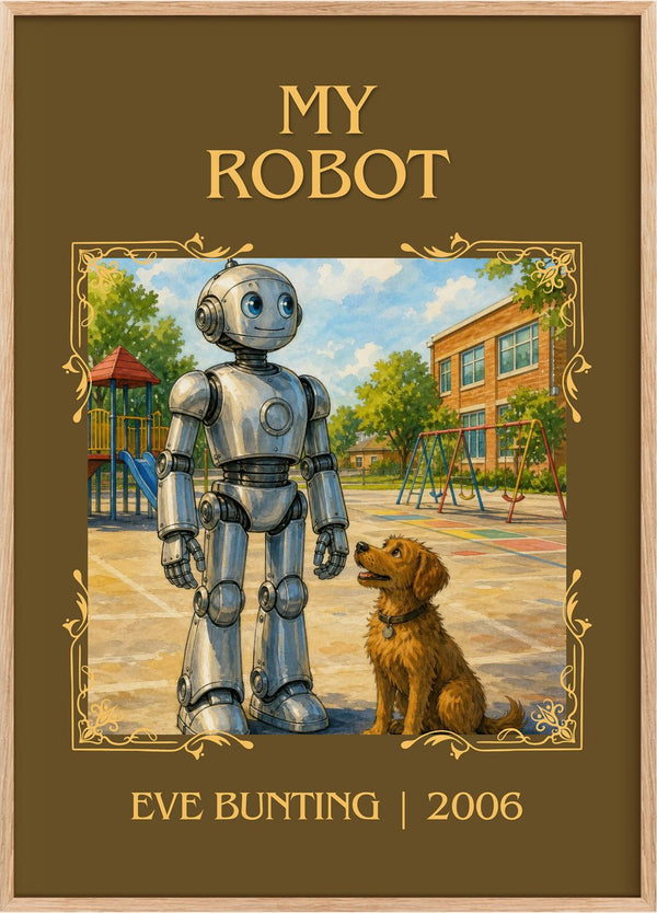 My Robot Classic Book Art Print by Eve Bunting