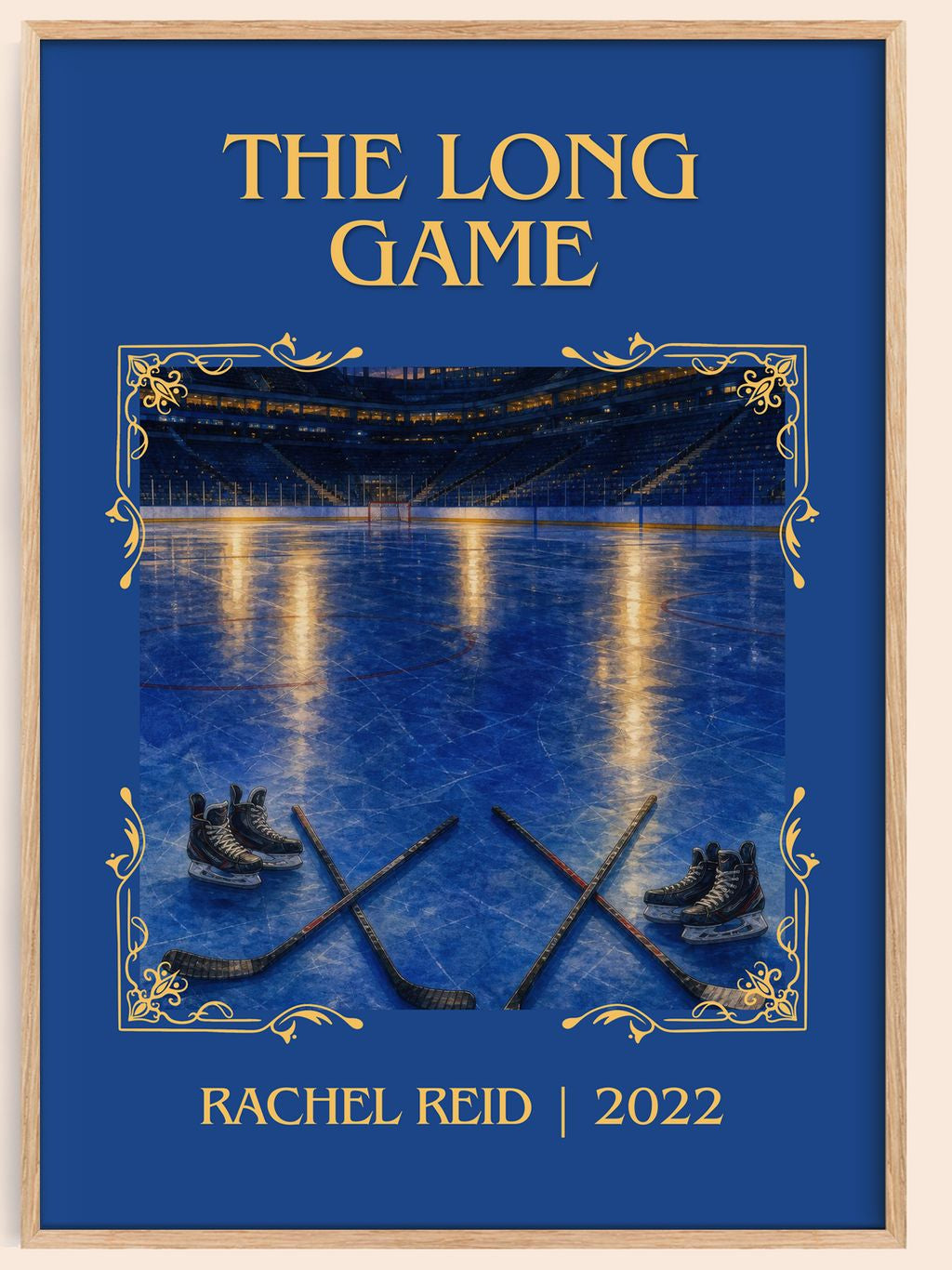 The Long Game Classic Book Art Print by Rachel Reid – book poster