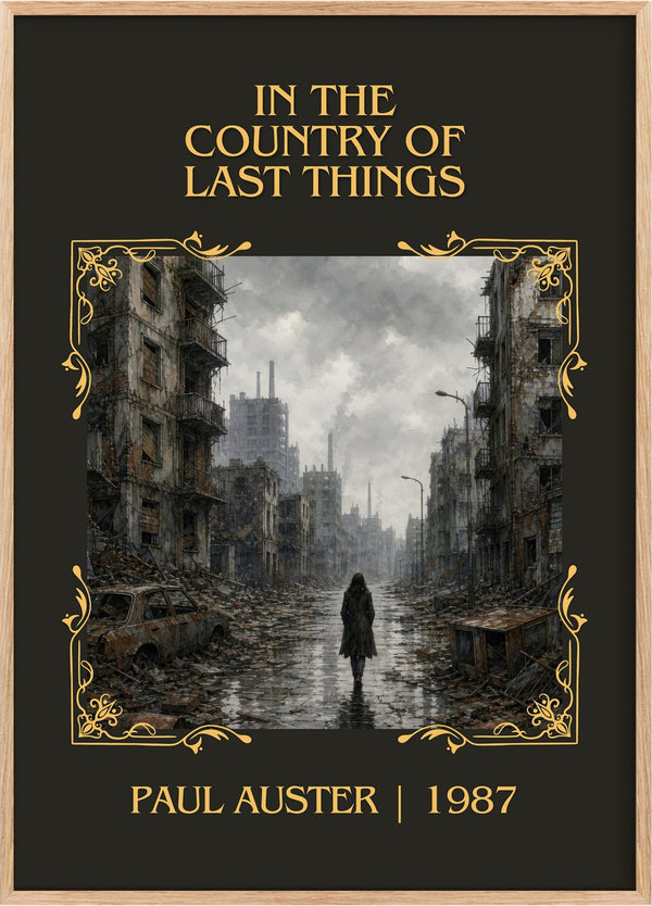 In the Country of Last Things Classic Book Art Print by Paul Auster