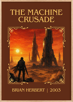 The Machine Crusade Classic Book Art Print by Brian Herbert
