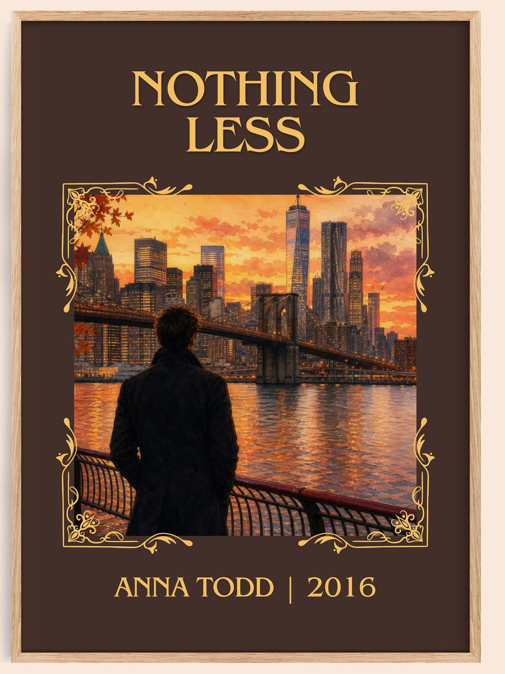 Nothing less Classic Book Art Print by Anna Todd – book poster