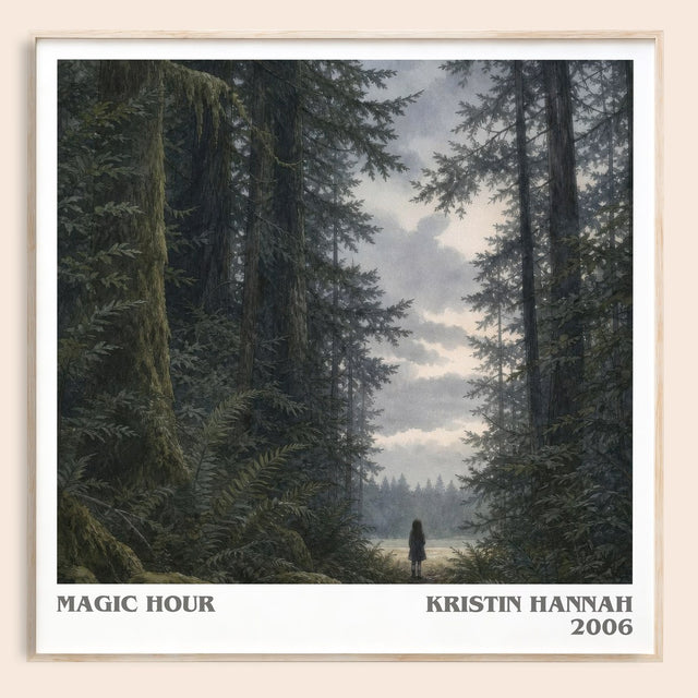 Magic Hour Literary Art Print by Kristin Hannah