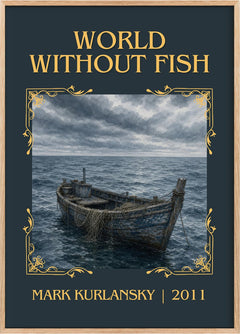 World Without Fish Classic Book Art Print by Mark Kurlansky