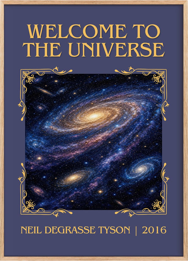 Welcome to the Universe Classic Book Art Print by Neil deGrasse Tyson