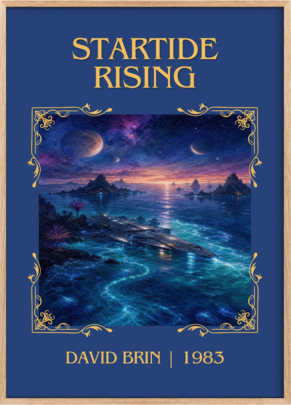 Startide Rising Classic Book Art Print by David Brin