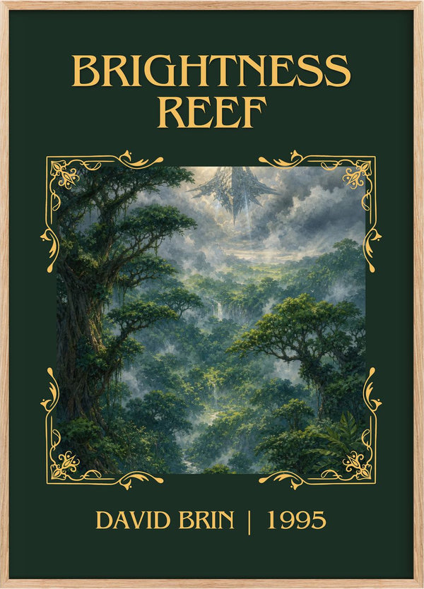 Brightness reef Classic Book Art Print by David Brin