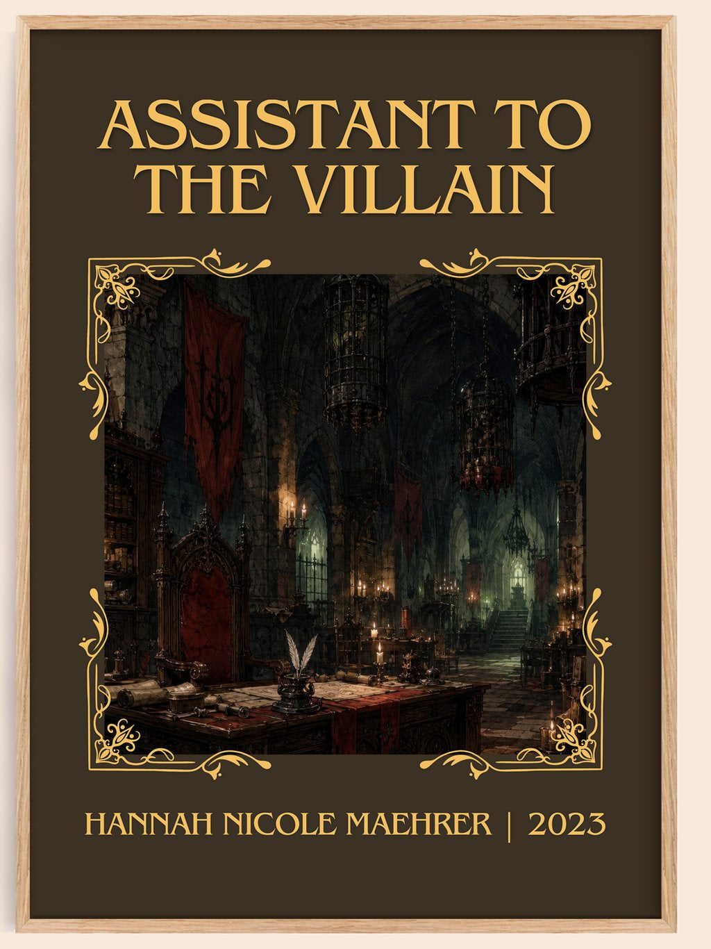 Assistant to the Villain Classic Book Art Print by H. Maehrer – book poster