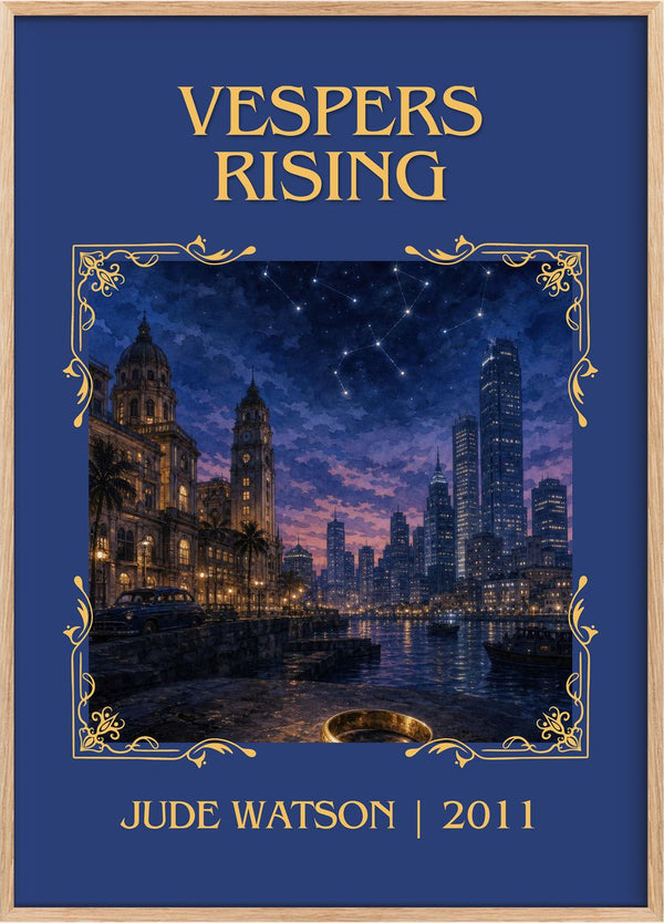 Vespers Rising Classic Book Art Print by Jude Watson