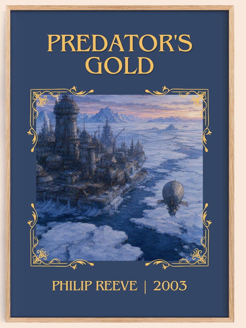 Predator's Gold Classic Book Art Print by Philip Reeve – book poster