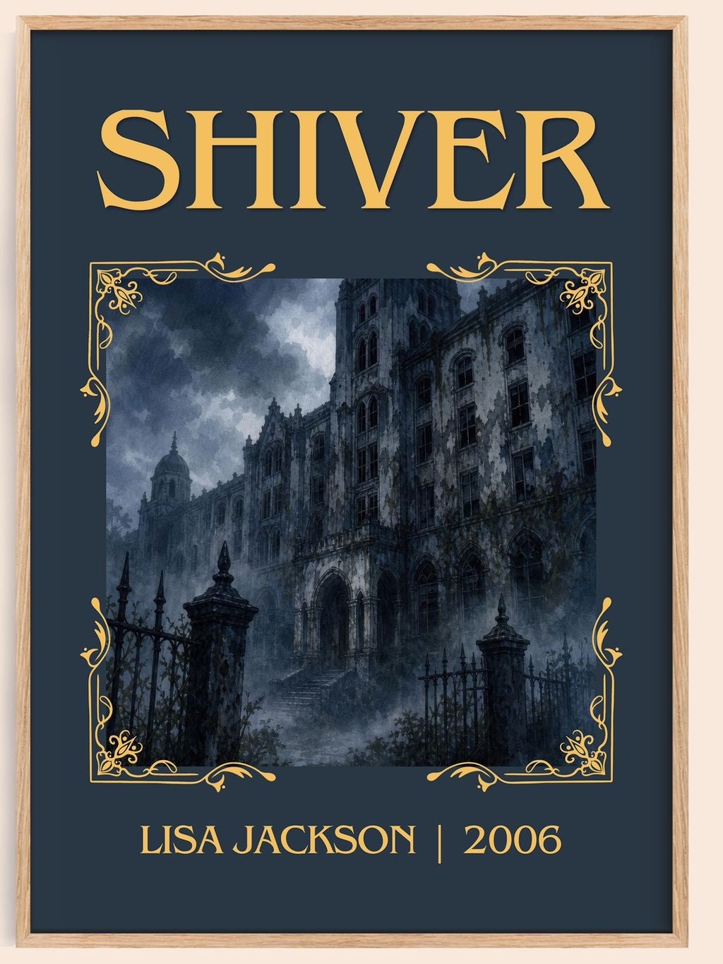 Shiver Classic Book Art Print by Lisa Jackson – book poster