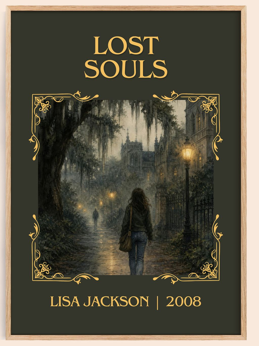 Lost Souls Classic Book Art Print by Lisa Jackson – book poster