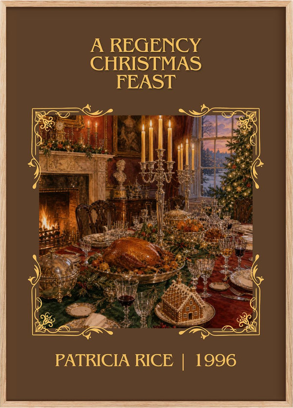 A Regency Christmas Feast Classic Book Art Print by Patricia Rice