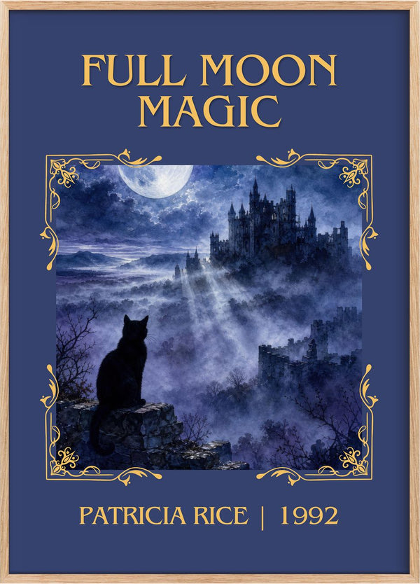 Full Moon Magic Classic Book Art Print by Patricia Rice