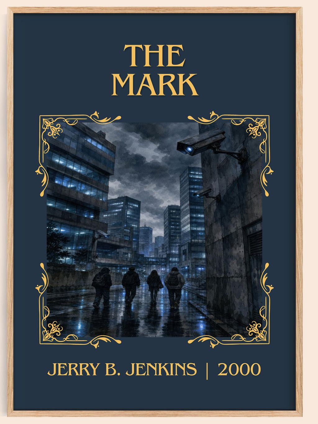 The Mark Classic Book Art Print by Jerry B. Jenkins – book poster