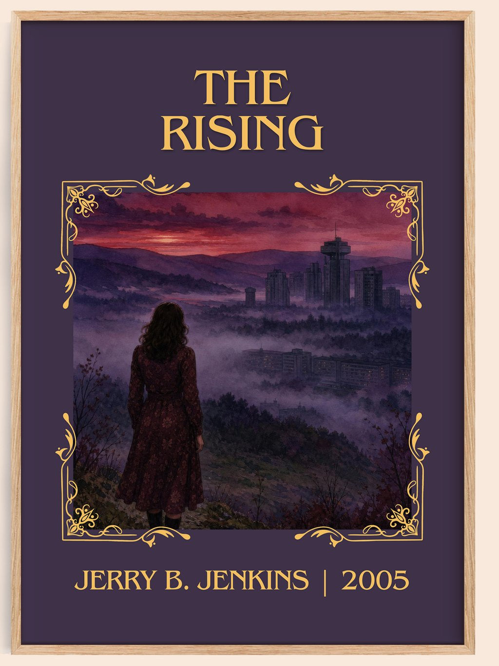 The Rising Classic Book Art Print by Jerry B. Jenkins – book poster