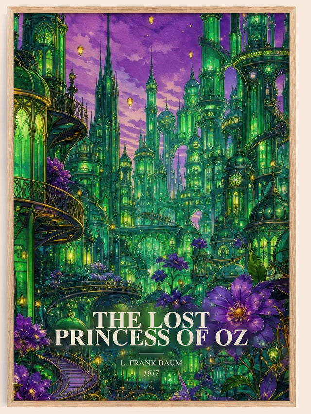 The Lost Princess Of Oz Book Watercolour Illustration by L. Frank Baum