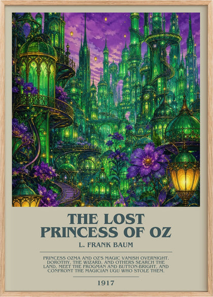 The Lost Princess Of Oz Bookish Wall Art by L. Frank Baum