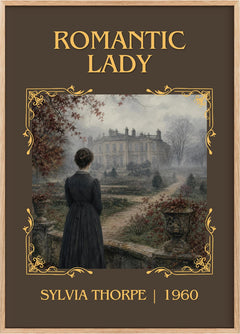 Romantic Lady Classic Book Art Print by Sylvia Thorpe